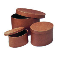 Set Boxen, oval  3 - teilig