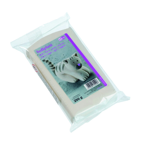 Softplast, lufttrocknend, wei&szlig;, 250 g