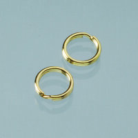 Spaltring  goldfarbig, 10 Stk.
