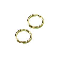 Spaltring  goldfarbig, 10 Stk.