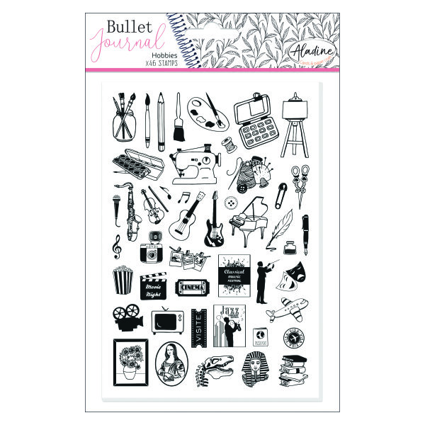 Stampo Bullet Journal, Hobbies, transparent, 46 - teilig