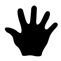 Stanzer S Handabdruck