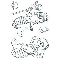 Stempel Clear, Maritim 1, transparent, 4 - teilig