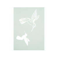 Stencil, Kolibris  2-teilig