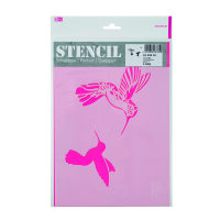 Stencil, Kolibris  2-teilig