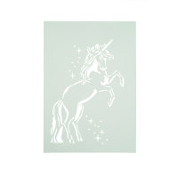 Stencil, Einhorn  1-teilig