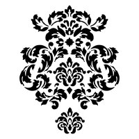 Stencil, Ornament  2-teilig
