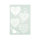 Stencil, Herzen  5-teilig