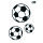 Stencil, Fussball  3-teilig