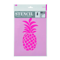 Stencil, Ananas  1-teilig