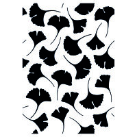Stencil, Ginkgo  1-teilig