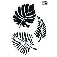 Stencil, Bl&auml;tter  3-teilig