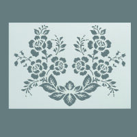 Stencil, Heckenrose  1-teilig