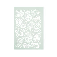 Stencil, Paisley Fl&auml;che  1-teilig