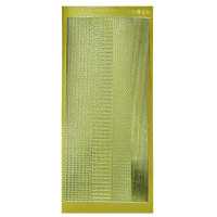 Stickerbogen, feine Linien, gold