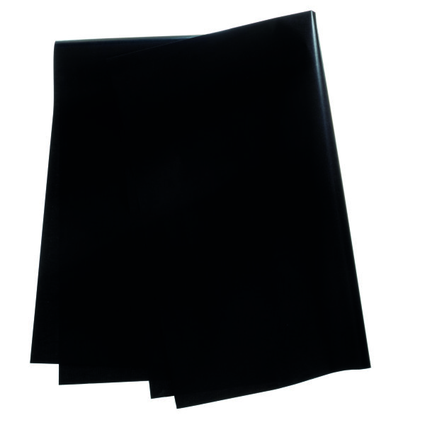 Transparentpapier  schwarz 25 Blatt - 42 g/m&sup2;