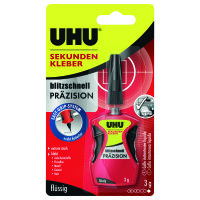 UHU - Sekundenkleber, blitzschnell - Pr&auml;zision  3 g