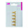 Wachsdekor Taube gold 5 Stk.