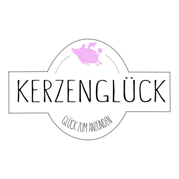 Wachsdekor KERZENGL&Uuml;CK bunt 1 Stk.