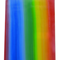 Wachsplatten  regenbogen 1 Stk.