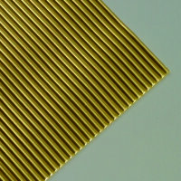 Wachsstreifen, rund, gold gl&auml;nzend, 19 Stk.