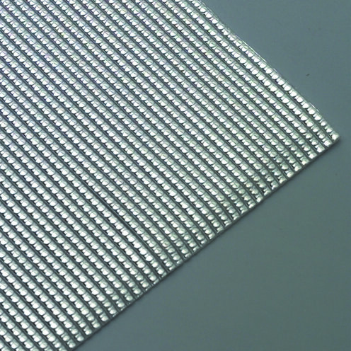 Wachsstreifen, Perle, silber gl&auml;nzend, 19 Stk.