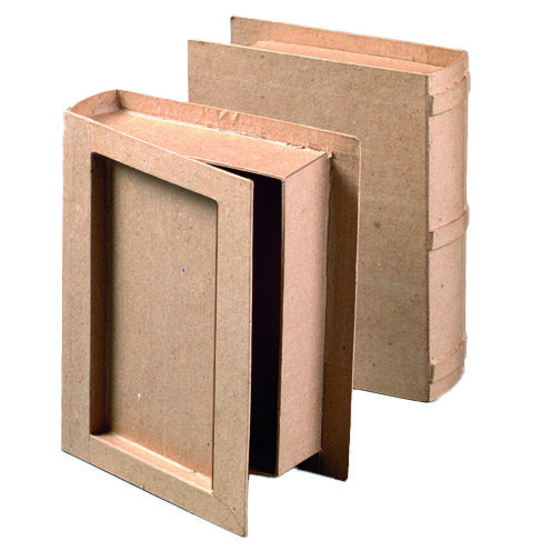 Box Buch, mit Abteil,  St