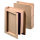 Box Buch, mit Abteil,  St