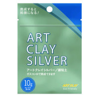 Art Clay Silver Clay 650 &deg;C &ndash; 10 g &ndash; Feinsilber-Modelliermasse f&uuml;r Schmuckdesign