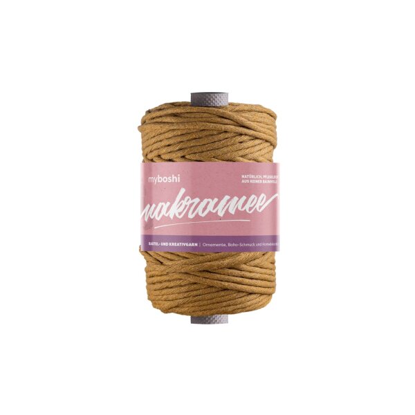 Makramee gezwirnt honig 4 mm 50 m 370 g