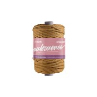 Makramee gezwirnt honig 4 mm 50 m 370 g
