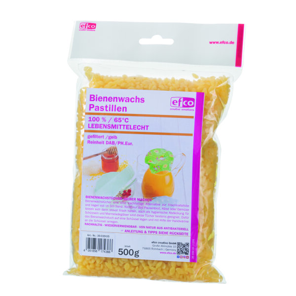 Bienenwachs Pastillen 100 % 65&deg;C/ lebensmittelecht