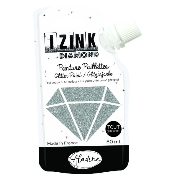 IZINK DIAMOND Metallic-Tinte 80 ml