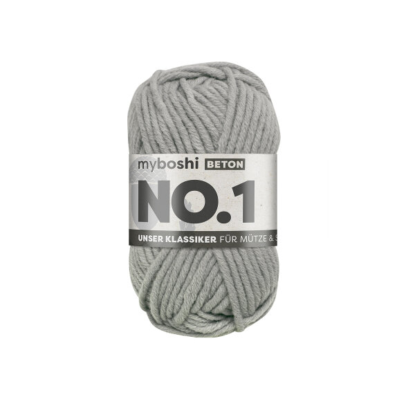 myboshi No.1 -Einzelkn&auml;uel- Beton