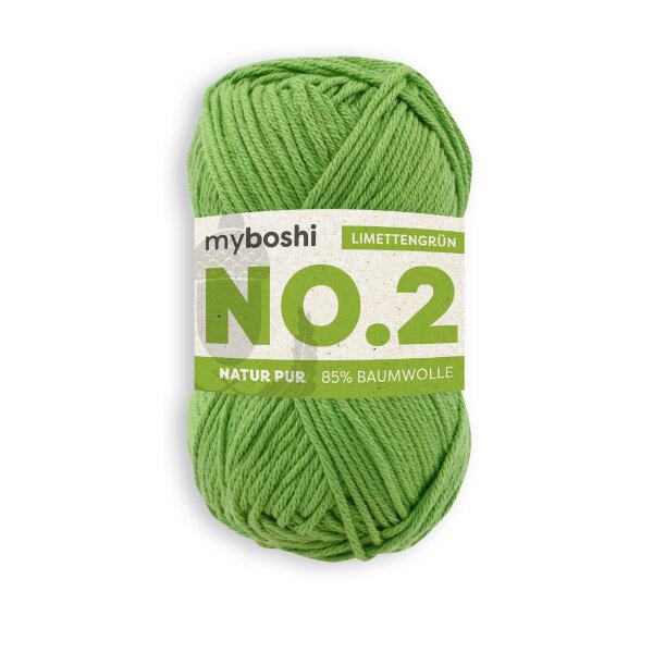 myboshi No.2 -Einzelkn&auml;uel- Limettengr&uuml;n