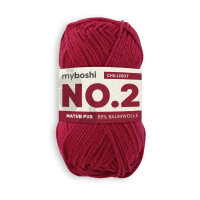 myboshi No.2 -Einzelkn&auml;uel- Chillirot