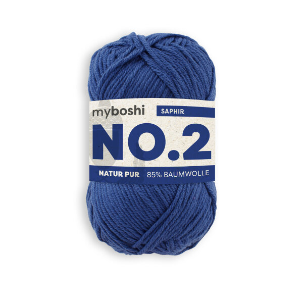 myboshi No.2 -Einzelkn&auml;uel- Saphir