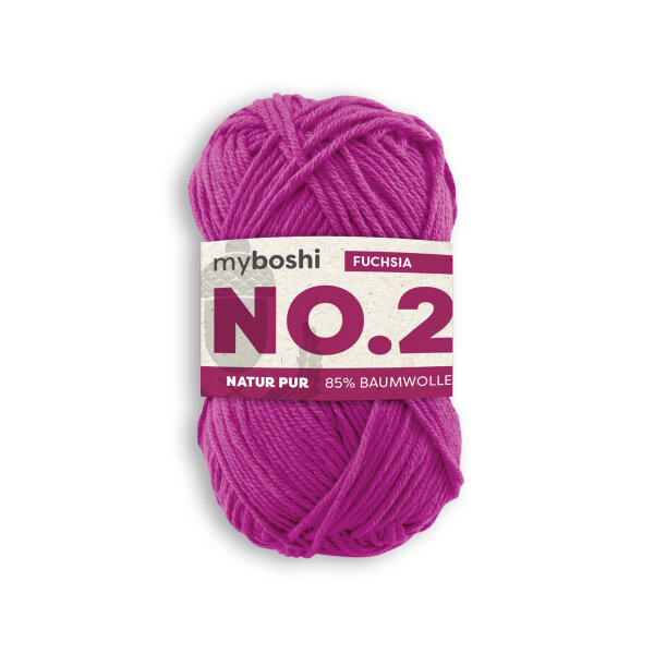 myboshi No.2 -Einzelkn&auml;uel- Fuchsia