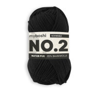 myboshi No.2 -Einzelkn&auml;uel- Schwarz