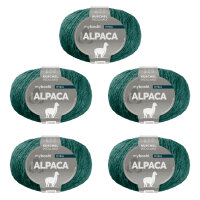 myboshi Alpaca - VE 5 Kn&auml;uel  Petrol