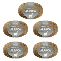 myboshi Alpaca - VE 5 Kn&auml;uel  Ocker