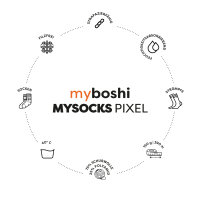 myboshi mysocks Pixel Spark