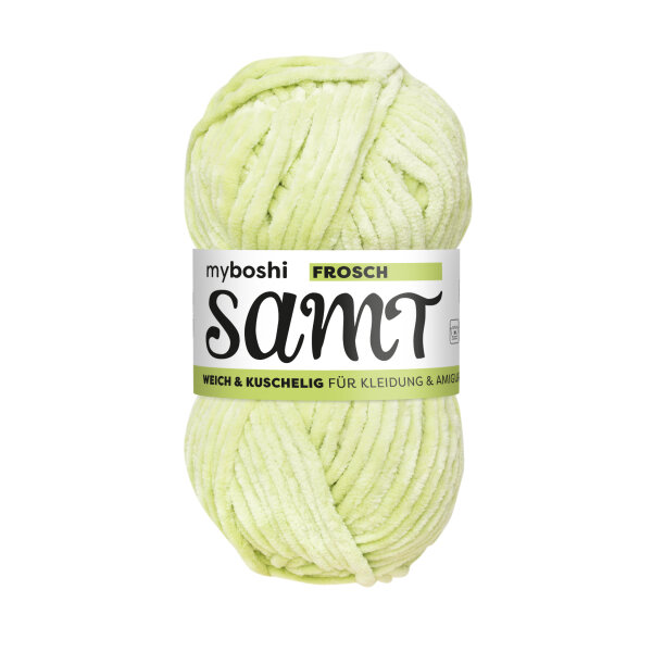 myboshi Samt Frosch