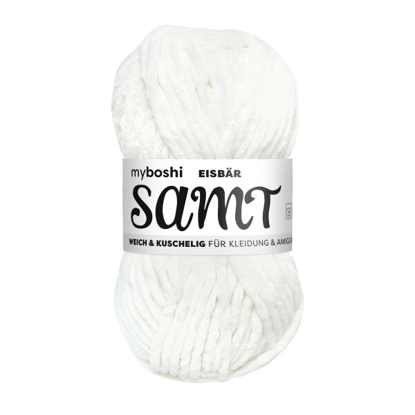 myboshi Samt Eisb&auml;r