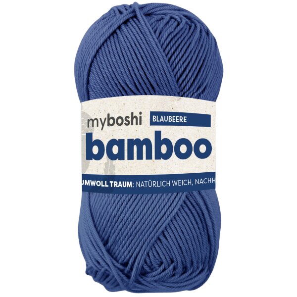 myboshi Bamboo Blaubeere