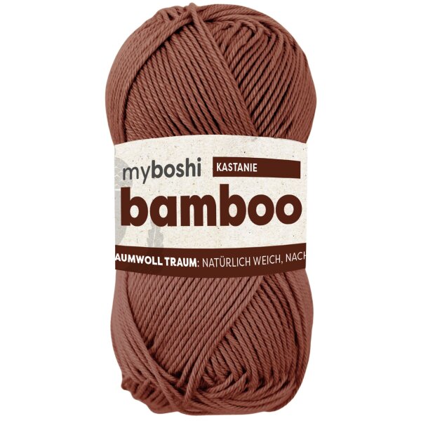 myboshi Bamboo kastanie