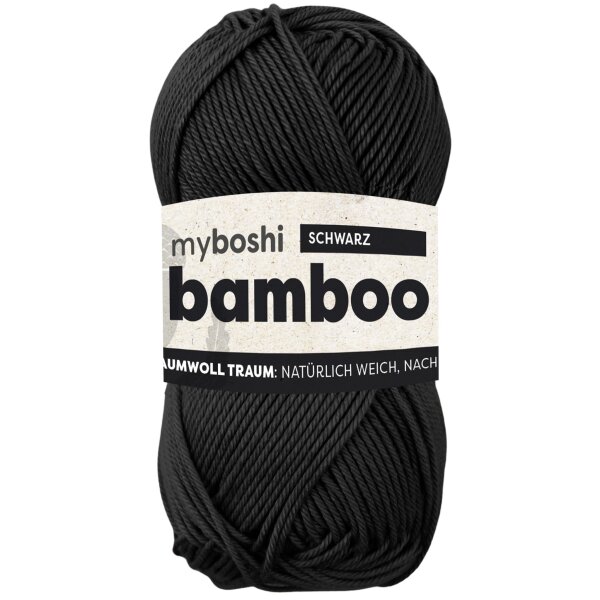 myboshi Bamboo Schwarz