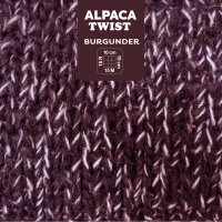 myboshi Alpaca Twist -VE 5 Kn&auml;uel- Burgunder