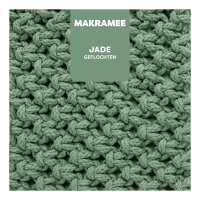 Makramee-Garn jade 4mm geflochten 50m Jade
