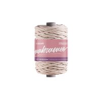 Makramee-Garn nude 4mm gezwirnt 50m Nude